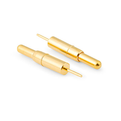 Hochpräzisions Messing C6801 Pogo Pin Connector Federbelastung Dip-Typ vergoldet