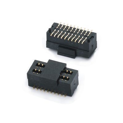 10 - 100 Pin Hochgeschwindigkeits-Board-to-Board-Anschluss 0,8 mm Pitch Weiblicher Kopfanschluss