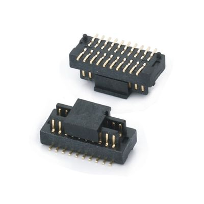 10 - 100 Pin Hochgeschwindigkeits-Board-to-Board-Anschluss 0,8 mm Pitch Weiblicher Kopfanschluss