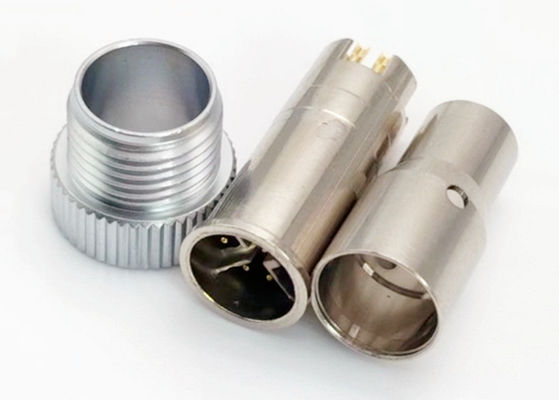 M12 8Pin X-Code Circular Connector Plug Shield Hinterschraubenplatte Montage PG9 für Cat6a Ethernet-Überwachungssignale