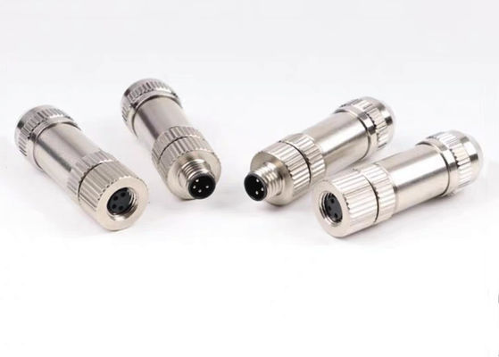 M8 IP67 Kreislaufanschluss Männlicher Schildstecker 3 4 5 6 8 Anschluss für Pins