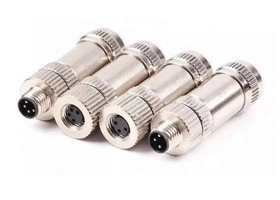 M8 IP67 Kreislaufanschluss Männlicher Schildstecker 3 4 5 6 8 Anschluss für Pins