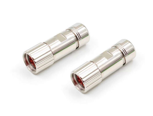 M23 Stromkreislaufdrahtanschluss 6 Pin Servo Encoder weiblich männlich Krempdrahtstecker