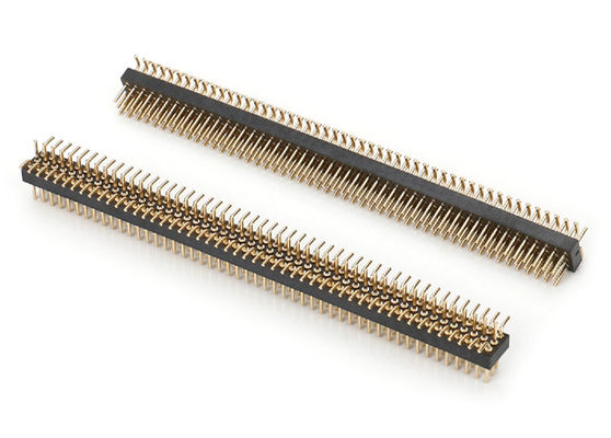 2.0mm Männliche Runde Pin Kopfhörer Doppelreihe PCB-Anschlussmaschine Pin Kopfhörer