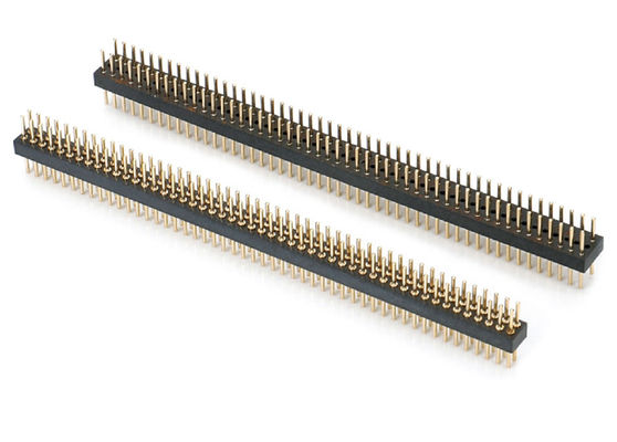 2.0mm Männliche Runde Pin Kopfhörer Doppelreihe PCB-Anschlussmaschine Pin Kopfhörer