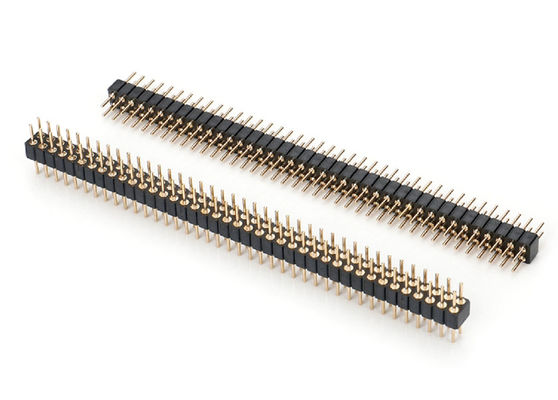 2.0mm Männliche Runde Pin Kopfhörer Doppelreihe PCB-Anschlussmaschine Pin Kopfhörer