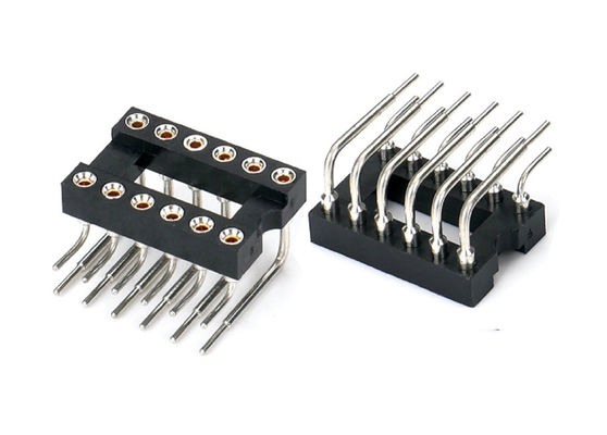2.54mm IC Steckdose Runde Weibliche Kopfhöreranschluss SMT Typ 6Pin 10Pin 28Pin bis 64Pin