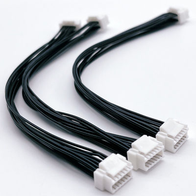OEM-ODM-Drahtgurtmontage 1,5 mm Tonhöhe 12 Pins Männlicher weiblicher Steckverbinder