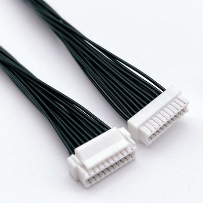 OEM-ODM-Drahtgurtmontage 1,5 mm Tonhöhe 12 Pins Männlicher weiblicher Steckverbinder