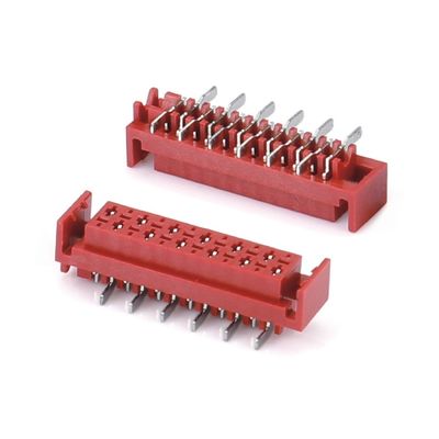 1.27mm Rot IDC Steckdose Micro Match IDC 4/6/8/10/12/16/20/24 Pin SMT weibliche Verbindung