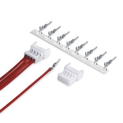 Custom Jst Kabel Sh Gh Zh Ph Xh Vh Molex 1.25 Steckverbinder Steckdose Krempkontakt OEM