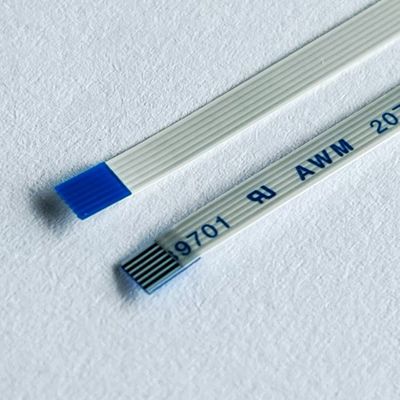 6 Pins FFC Flachkabel Custom Awm 20706 105c 60v Vw-1 0,5 mm Abstand 8 10 64P FFC FPC Kabel