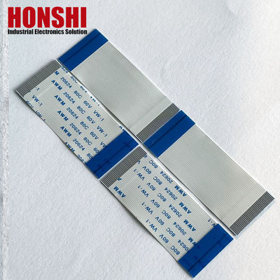 Flachflexible Kabel-Verdrahtungsbügel 0,5 mm Tonhöhe 4P-68P Umgekehrt 60/100/150/200MM FFC-Kabel