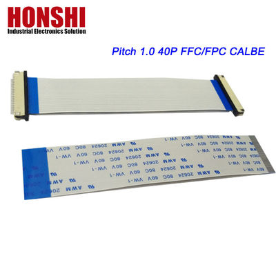 Flachflexible Kabel-Verdrahtungsbügel 0,5 mm Tonhöhe 4P-68P Umgekehrt 60/100/150/200MM FFC-Kabel