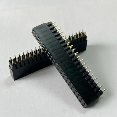 2.54mm Pitch Dual Row H8.5mm Board To Board Steckverbinder Weiblicher Stecknadelkopfsteckverbinder