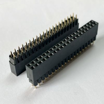 2.54mm Pitch Dual Row H8.5mm Board To Board Steckverbinder Weiblicher Stecknadelkopfsteckverbinder
