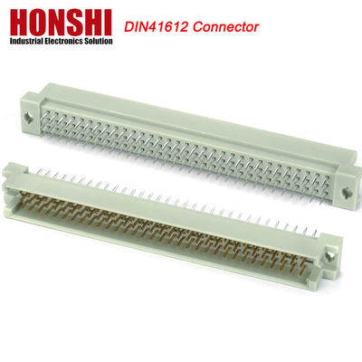 5.08mm DIN 41612 Steckverbinder 2 Reihen 15P weibliche Leistungstyp PCB vertikal weiblich 7+8 P 15Pin