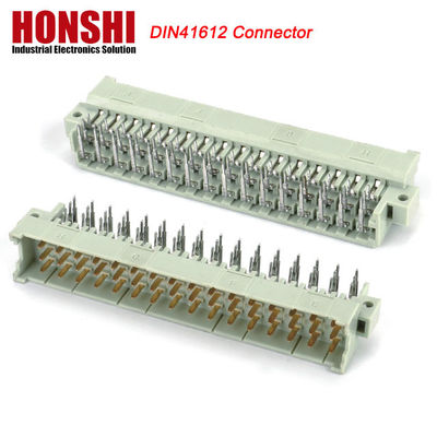 PCB Rechtswinkel männlich 48P 3 Reihen DIN41612 Stecker, 90 Grad R/A PCB männlich 3*16P 48Pin
