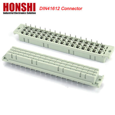 PCB Rechtswinkel männlich 48P 3 Reihen DIN41612 Stecker, 90 Grad R/A PCB männlich 3*16P 48Pin