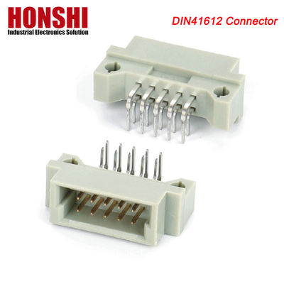 PCB Männliche Press-Pin DIN 41612 Steckverbinder, 21 Spitzen Gerade 3 Reihen PCB Eurocard Steckverbinder