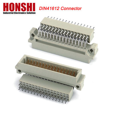 DIN 41612 Vier-Reihe-Inline 128-Pin-Konnektor Messing-PCB Aktuelle Anwendung