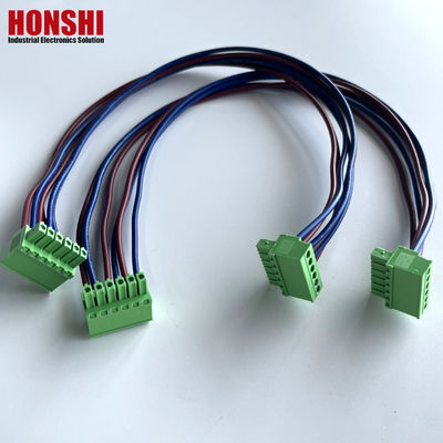 3.5 mm weibliche Steckdose-Terminal-Block Draht und Kabel Montage Hersteller Drahtgurt