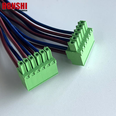 3.5 mm weibliche Steckdose-Terminal-Block Draht und Kabel Montage Hersteller Drahtgurt