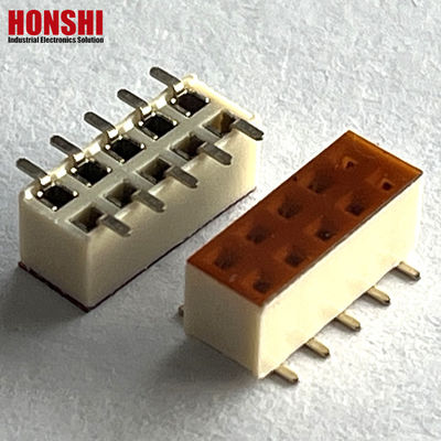1.27mm Pitch H5.7mm SMT Messing Goldplattiert Männliche Box Kopfhörer PCB-Anschluss