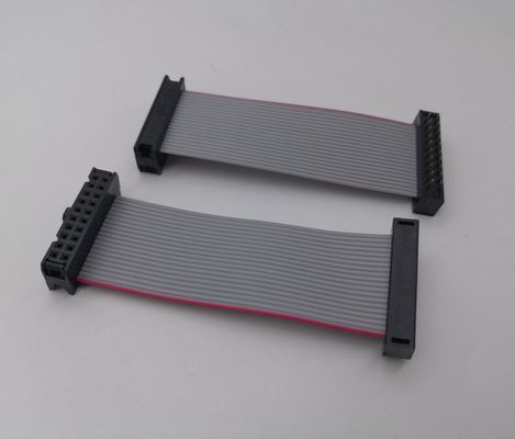 Ul 2561 28 Gauge 2.54 Pitch Dip Kabelmontage Idc 20 Pin Flat Ribbon Kabel Drahtgurt
