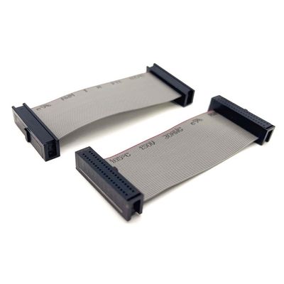 Ul 2561 28 Gauge 2.54 Pitch Dip Kabelmontage Idc 20 Pin Flat Ribbon Kabel Drahtgurt