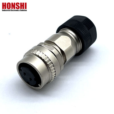 DDK CM10-Serie Wasserdichtes Männliches weibliches Steckverbinder mit Zinklegierung 2 Pin/10Pin Kupferterminals und langlebigem Design