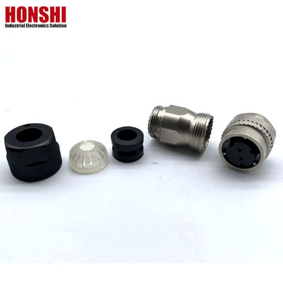 DDK CM10-Serie Wasserdichtes Männliches weibliches Steckverbinder mit Zinklegierung 2 Pin/10Pin Kupferterminals und langlebigem Design