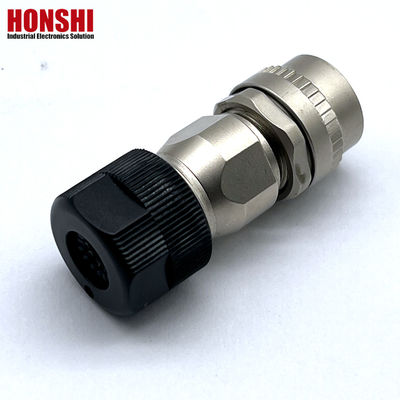 DDK CM10-Serie Wasserdichtes Männliches weibliches Steckverbinder mit Zinklegierung 2 Pin/10Pin Kupferterminals und langlebigem Design