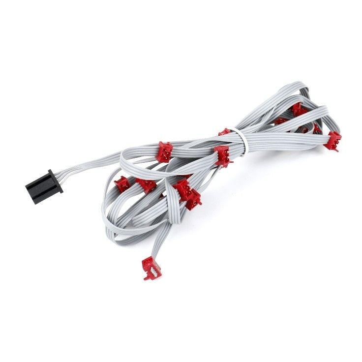 PVC-Polyester 28AWG Flachkabel 1,27mm Mikrokonnektor 8-Pin-IDC-Kabel