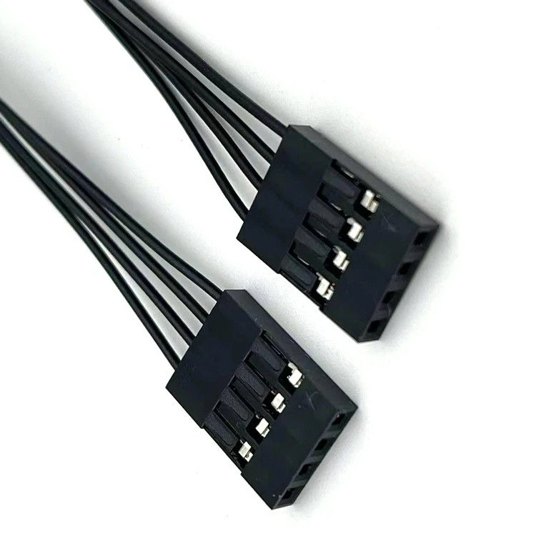 angepasste Länge Elektrodrahtgurt Dupont 4-Pin zu JST SH 1.0 4-Pin-Anschluss