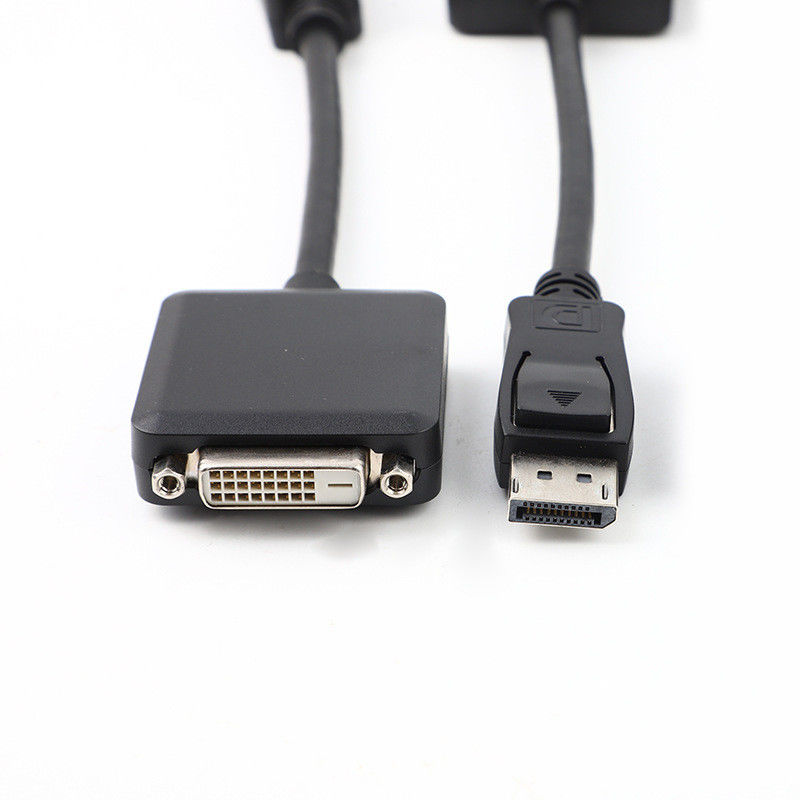 DP Männlich zu DVI Weiblich Adapterkabel 200mm Gold Palted für PC TV elektronische Verbindung