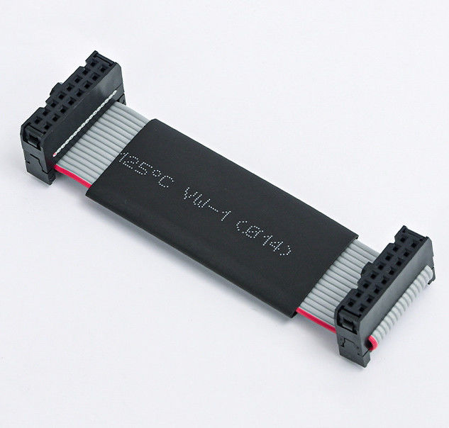 26 Pin 34 Pin Band Kabel Montage IDC mit 2,54 mm IDC zu IDC Steckdose Schwarzrohr
