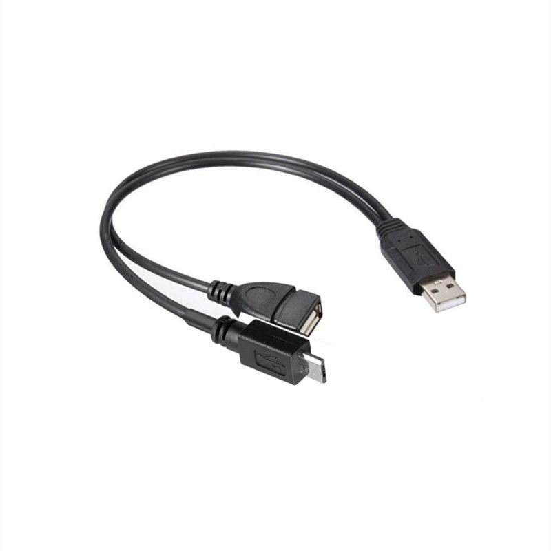 USB 2.0 Splitter A Mann zu Frau Micro B USB C Kabel Gold beschichtet für Mobiltelefone