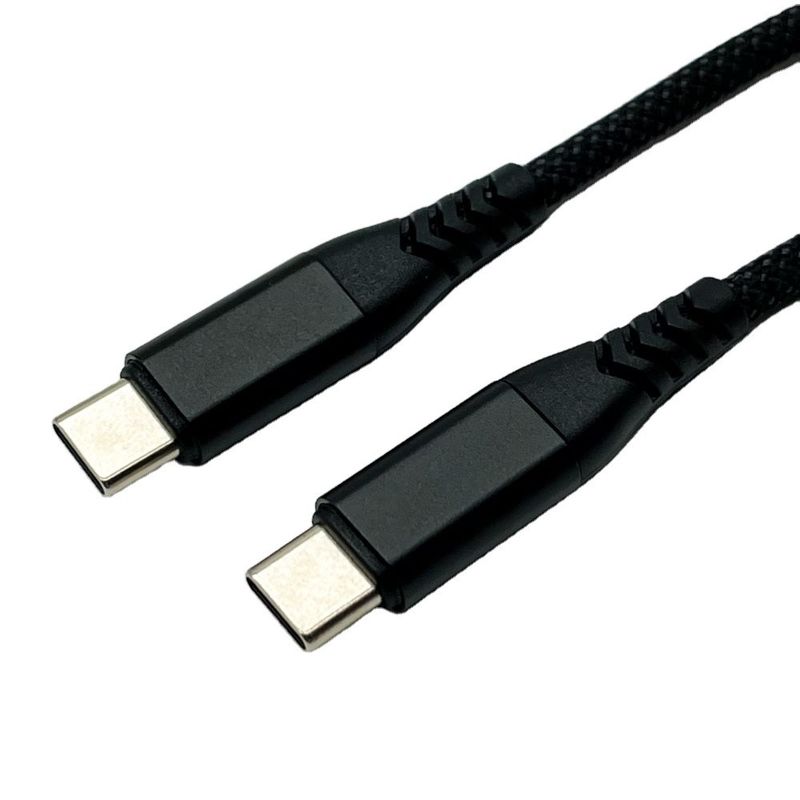 Schwarzes UL2725 USB-Kabel Typ C USB 2.0 Ein männlicher Stecker mit vergoldeter Verbindung