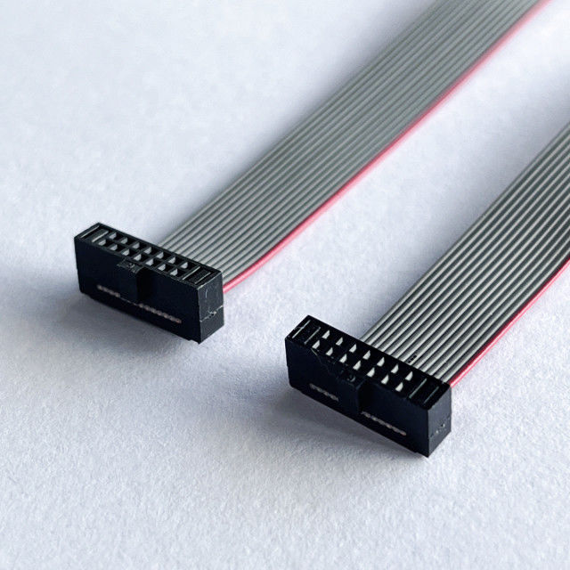 1.27mm Flach-IDC-Kabel 10-Pin - 100-Pin-Band-Kabelmontage angepasste Länge