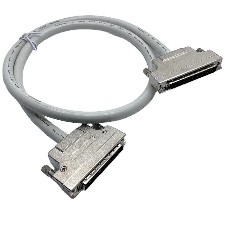 SCSI-Anschlusskabel 68 Pin 100 Pin männliches Kabel Ul20276 28awg Kabel