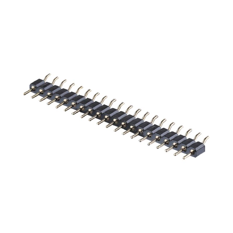 2.54mm Bearbeitungspinnkopf Rechtswinkel SMT SMD PCB Einzeilenkopfverbindung