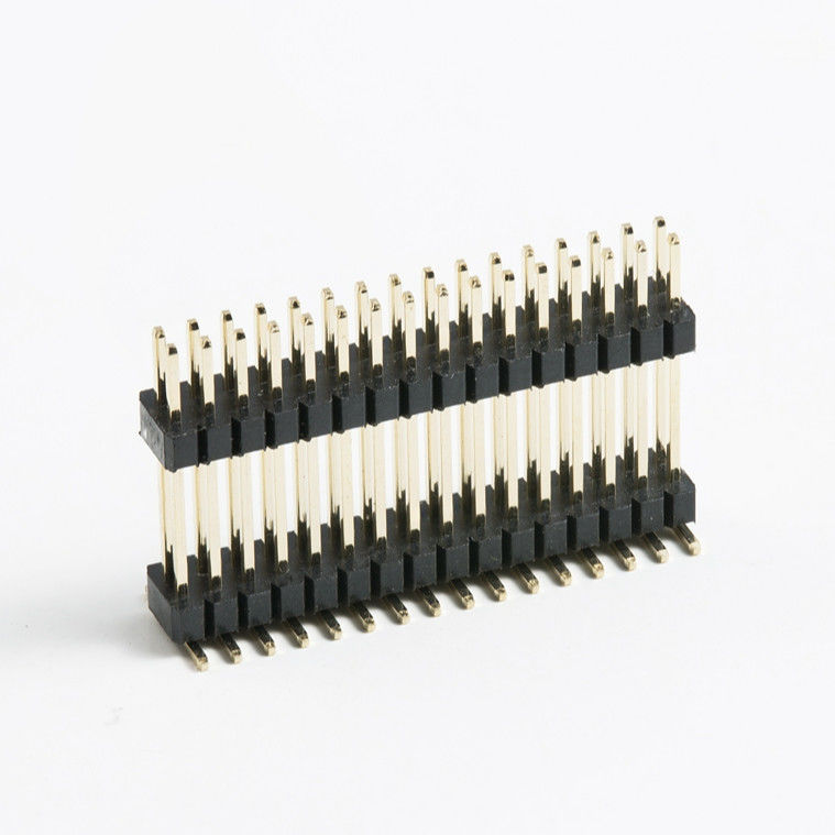 2 - 80-Pin-Board-to-Board-Anschluss SMT-PCB-Doppel-Kunststoff-Mann-Kopfanschluss 2,54 mm
