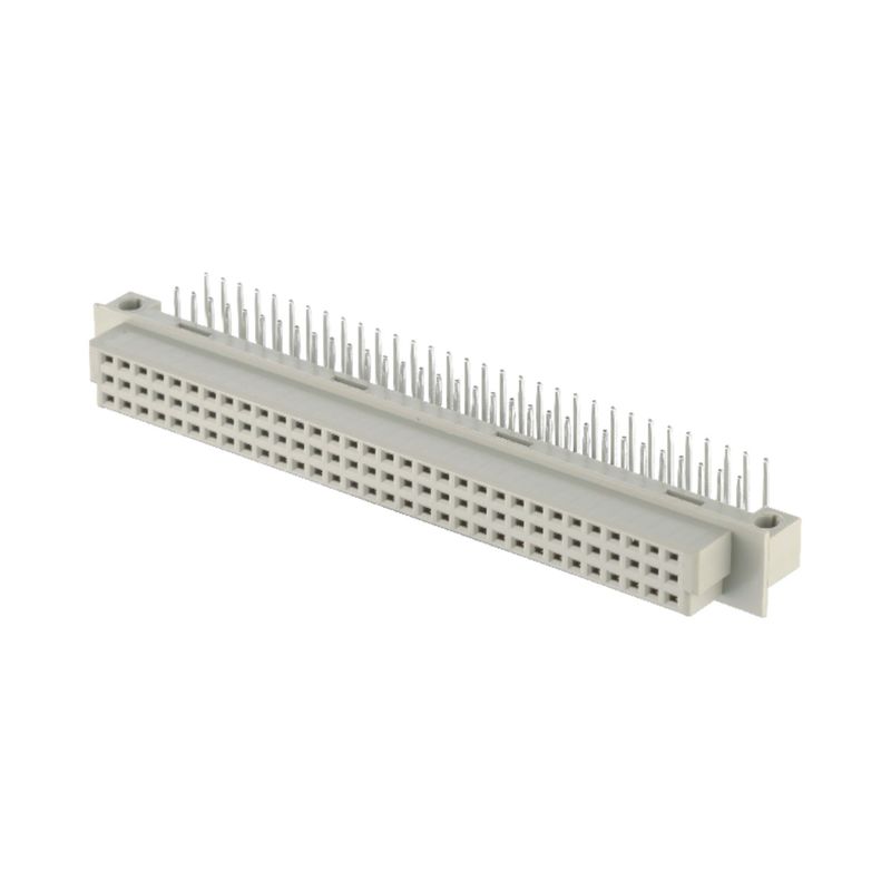 2.54mm DIN 41612 Anschluss 64 Stift Rechtswinkel weibliche Stifte durch Loch 3 Reihe Anschluss