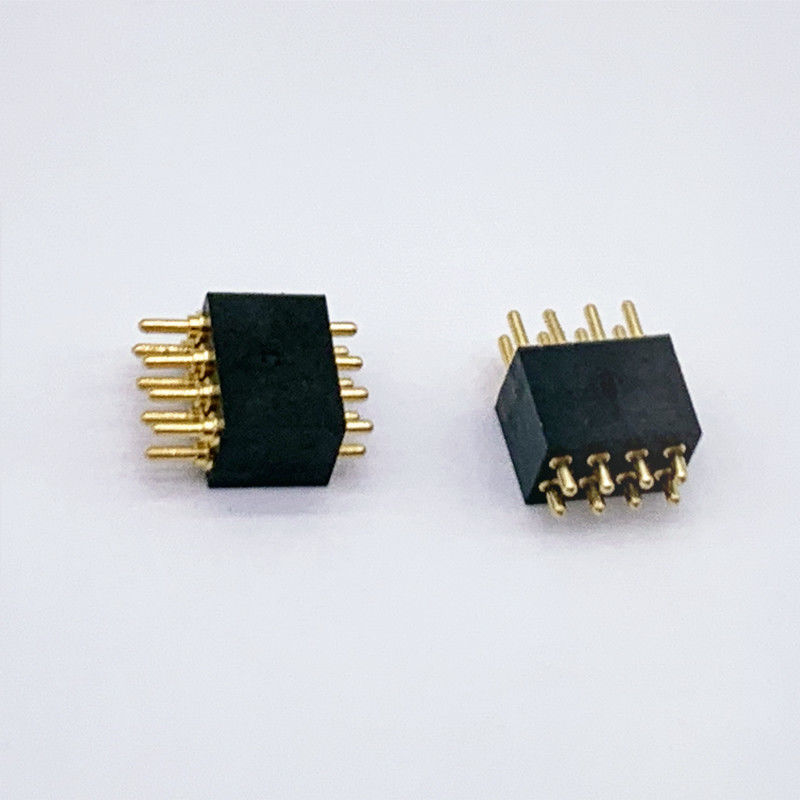 Custom 1.27mm Pitch 8Pin Federladen POGO Pin Stecker für und dauerhafte Verbindungen