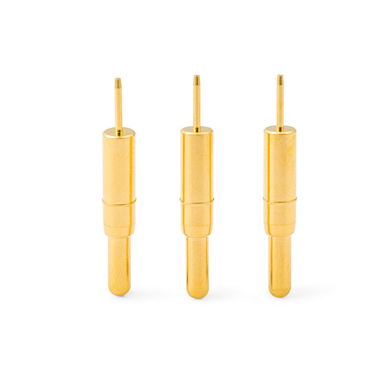 Hochpräzisions Messing C6801 Pogo Pin Connector Federbelastung Dip-Typ vergoldet
