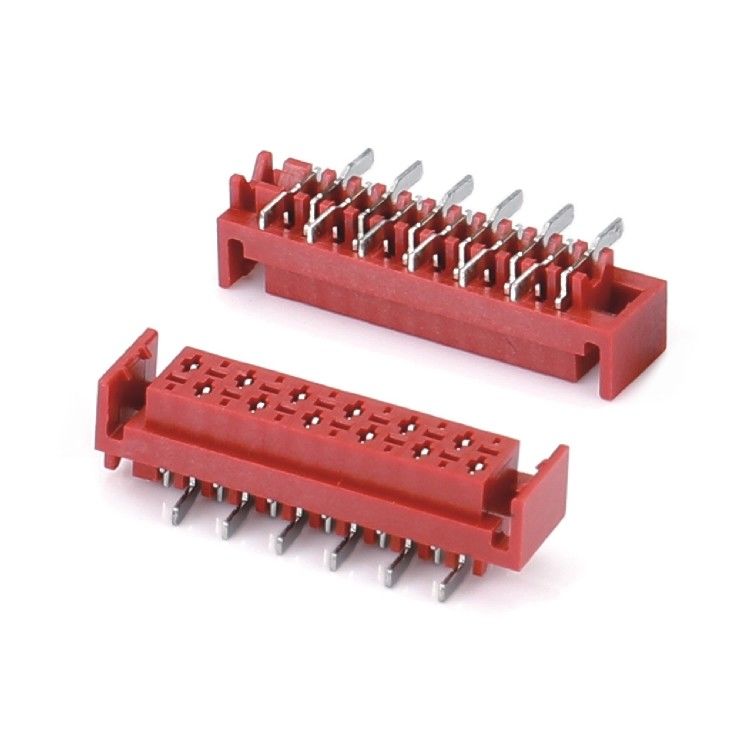 1.27mm Rot IDC Steckdose Micro Match IDC 4/6/8/10/12/16/20/24 Pin SMT weibliche Verbindung