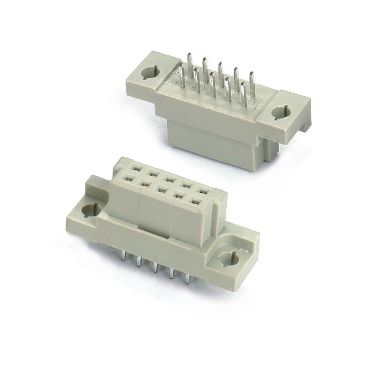 DIN 41612 Anschluss 2 Reihe 10 Pin weibliche Pins gerade durch Loch 2x5 Pitch 2,54mm DIP
