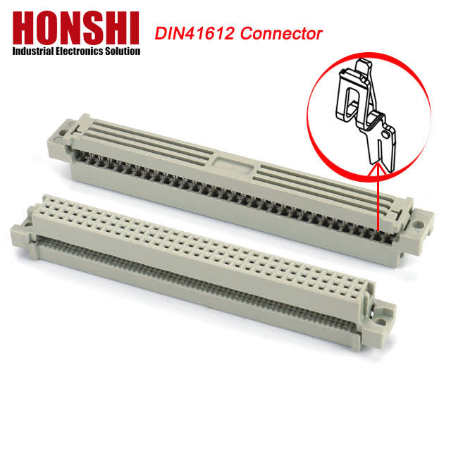 2.54mm Euro DIN 41612 Steckverbinder weiblicher IDC Typ 3reihen 64P 96P Steckverbinder für Leiterplatten