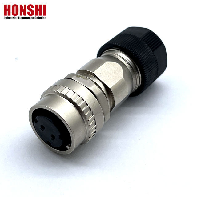 DDK CM10-Serie Wasserdichtes Männliches weibliches Steckverbinder mit Zinklegierung 2 Pin/10Pin Kupferterminals und langlebigem Design